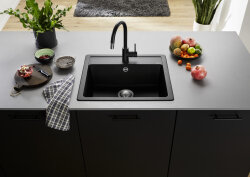 523332 BLANCO LEGRA 6 1 Göz 50x58,5 cm Tezgah Üstü Granit Evye Antrasit - 3