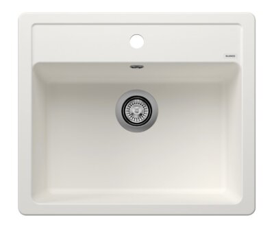 523334 BLANCO LEGRA 6 1 Göz 50x58,5 cm Tezgah Üstü Granit Evye Beyaz - 1
