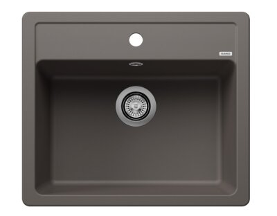 527269 BLANCO LEGRA 6 1 Göz 58,5x50 cm Tezgah Üstü Granit Evye Volkan Gri - 1