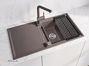 527620 Blanco Adira XL 6S Volkan Gri Evye - Blanco & Pera