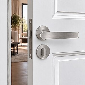 Erkul 479-01 Pıtır İnox Rozetli Wc Kapı Kolu - 