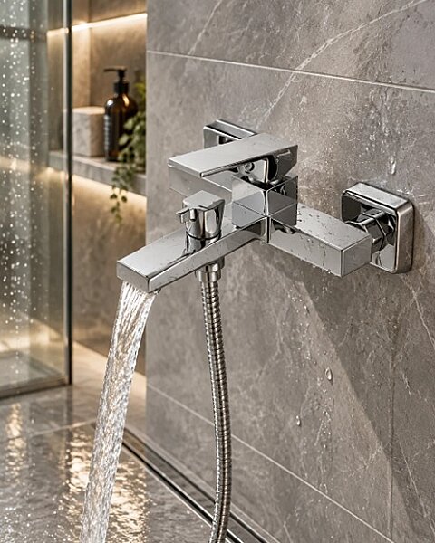 Fleko Venom Banyo Bataryası Krom - 1