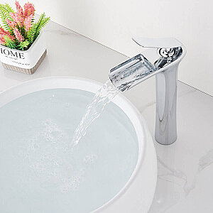FLEKO Victoria ÇANAK ŞELALE Lavabo Bataryası KROM - 3