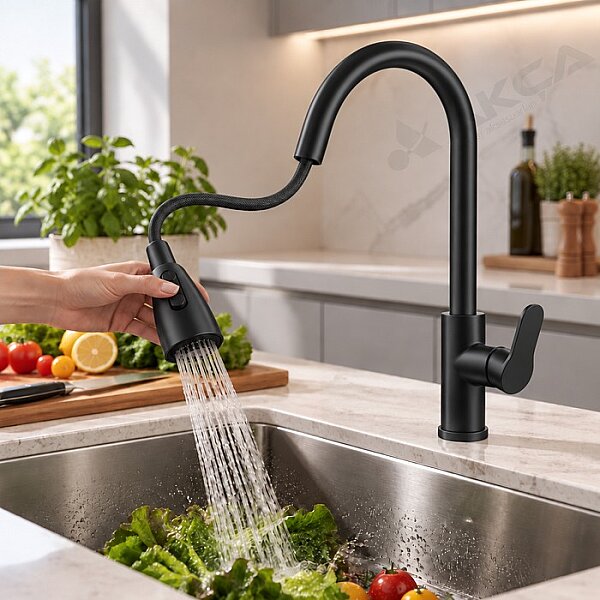 FLEKO.KS10S01-C Spiralli Evye Bataryası SİYAH - 1