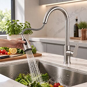 FLEKO.KS10S01 İN Spiralli Evye Bataryası İNOX - FLEKO