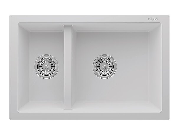 Realstone P018 Bergama 1,5 Göz G.Evye 700*460mm Beyaz - 2
