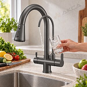 SP4-434 fleko dual spiralli evye bataryası arıtmalı antrasit - 2
