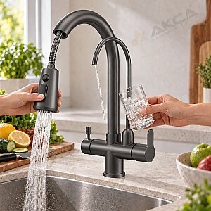 SP4-434 fleko dual spiralli evye bataryası arıtmalı antrasit - FLEKO