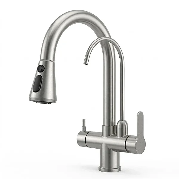 1149012100007 SP4-434 Fleko Dual Spiralli Evye Bataryası Arıtmalı İNOX - 3
