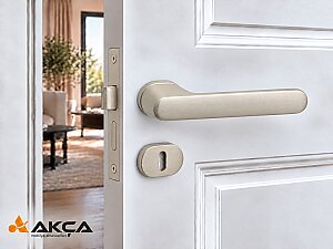 System Akık Kapı Kolu HA202 RO16 NB İnox - SYSTEM