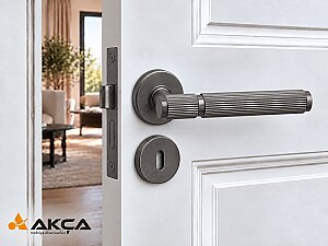 SYSTEM Kapı kolu PIXAR-L HA216 RO12 BBN Antrasit - SYSTEM